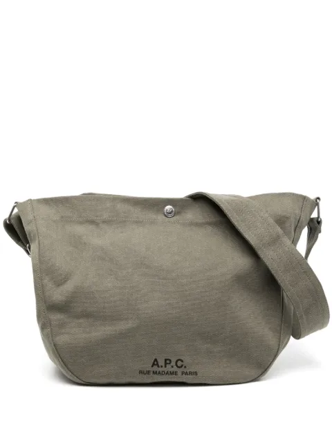 A.P.C. Handtasche mit Logo-Print