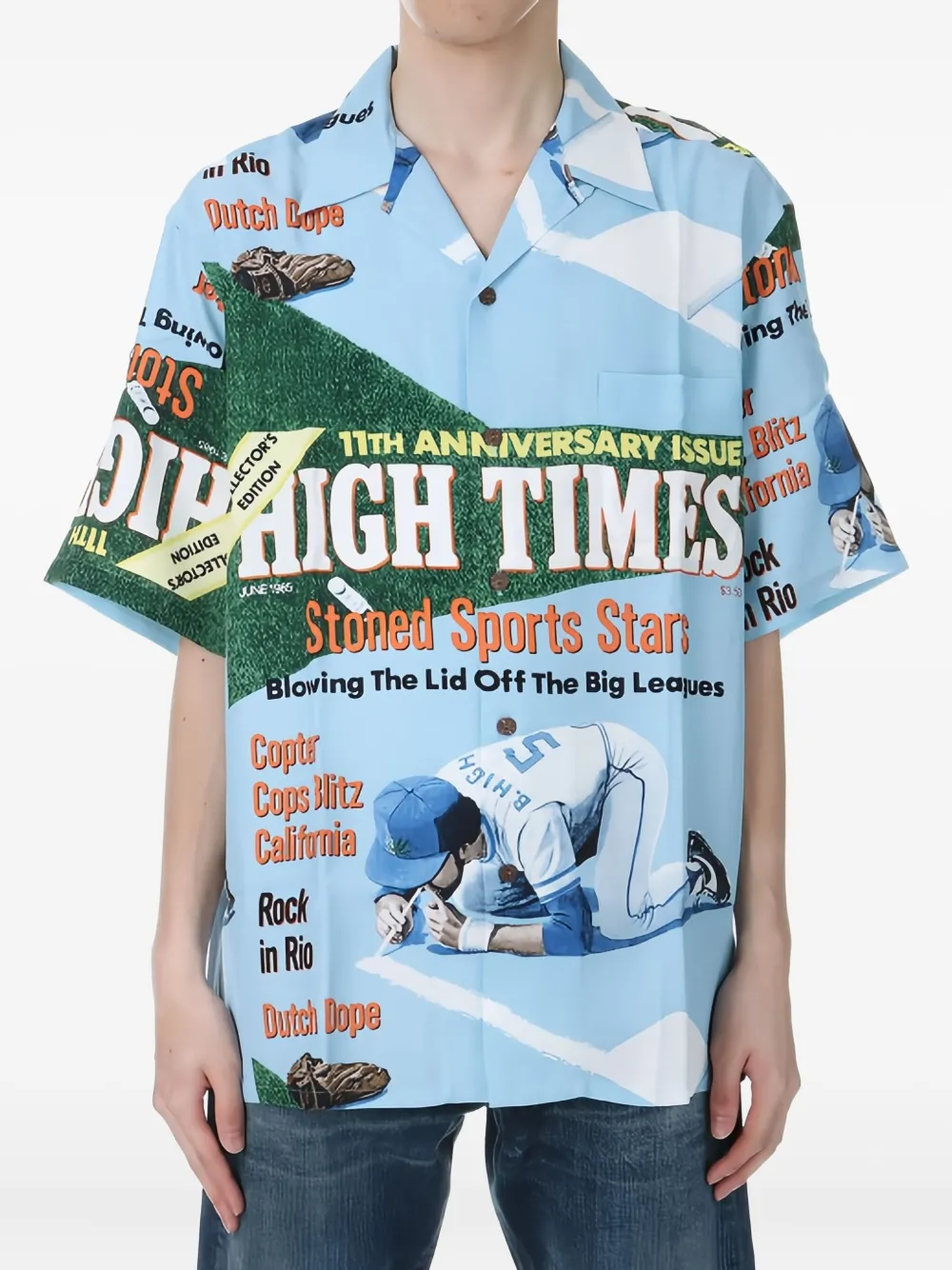 WACKO MARIA x High Times Hawaiian shirt | Image 2