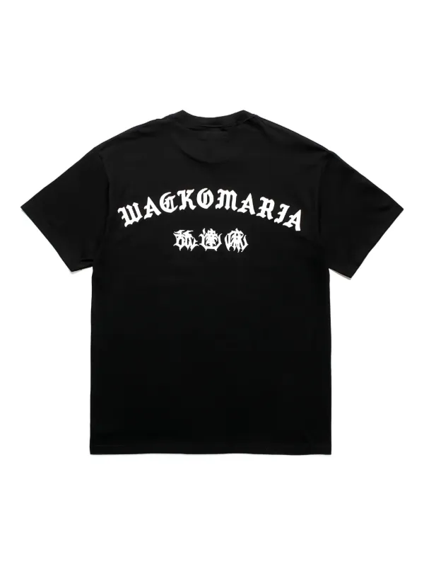 WACKO MARIA x High Times crew-neck T-shirt | Black | FARFETCH