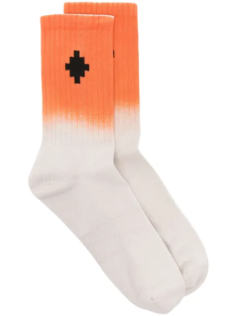 Marcelo Burlon County of Milan Cross-motif gradient socks 