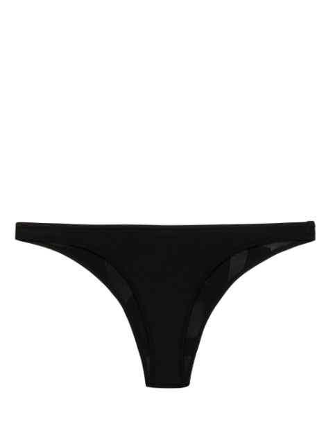 Diesel logo-print bikini bottoms Women