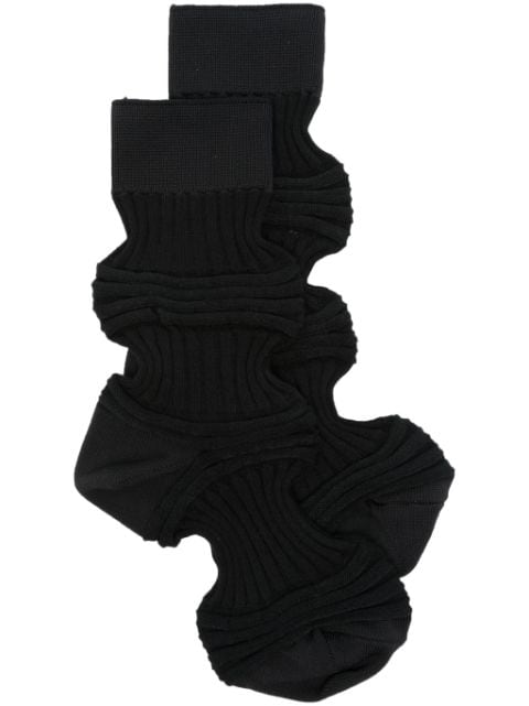 CFCL Garter Rib socks