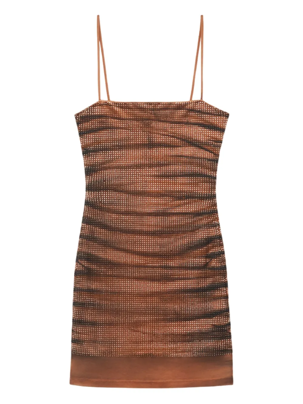 Alexander Wang Jurk met verfraaide bandjes Bruin