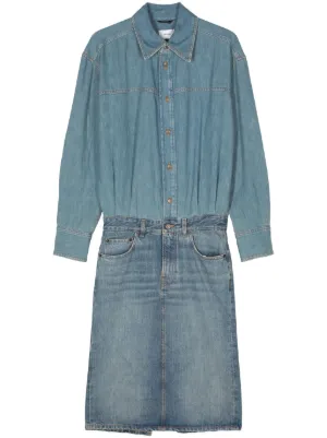 ワンピース HAIKURE Denim dress Haikure Denim Dresses for Women | NET-A-PORTER