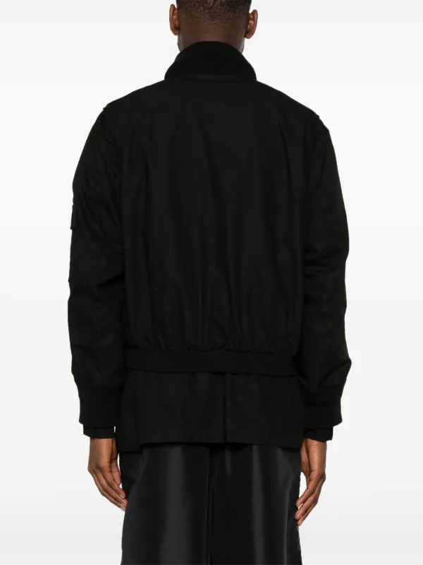 ENFOLD box ジャケット ブラック 38 コート sacai
