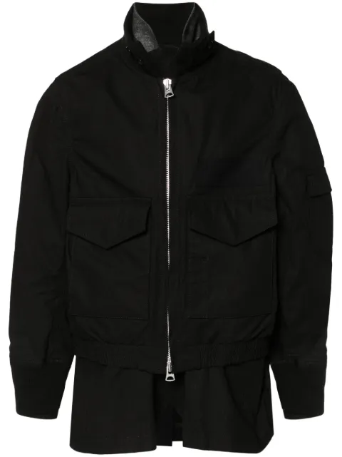sacai multi-pocket jacket