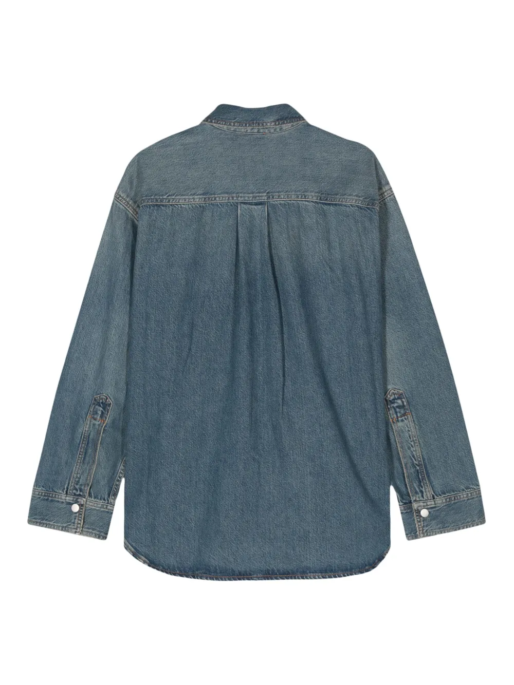 Haikure New Ofelia denim blouse - Blauw