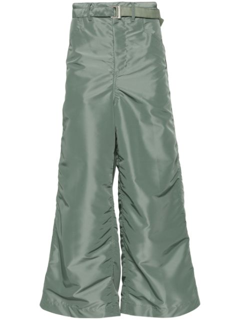 sacai twill trousers