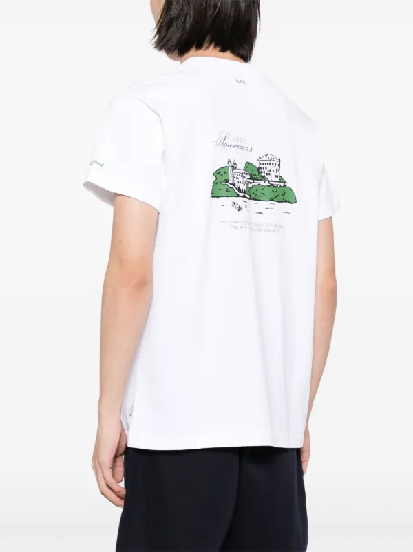 A.P.C. x JJJJound HOTEL SOUVENIRS TEE
