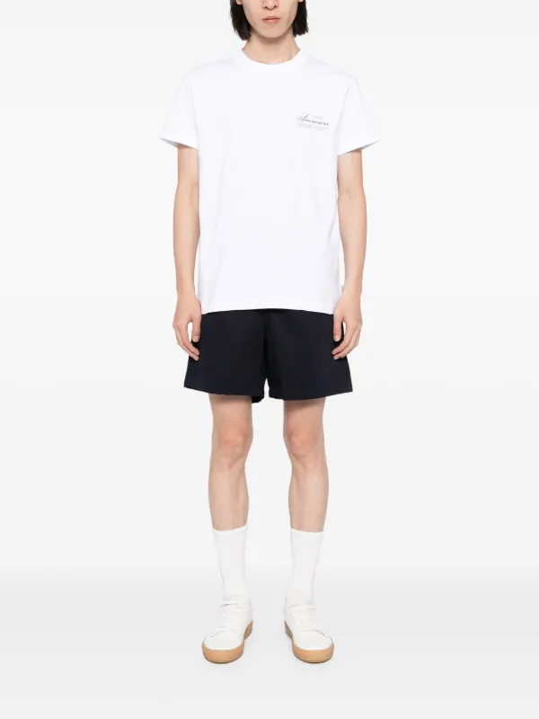 A.P.C. ホワイト ロゴ Tシャツ A.P.C. Hôtel JJJJound Tシャツ | ホワイト | FARFETCH JP