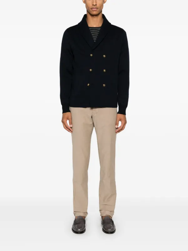 Incotex ロゴ パンツ | ニュートラル | FARFETCH JP