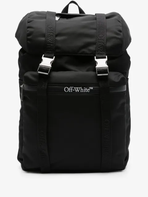 Off-White logo-print backpack