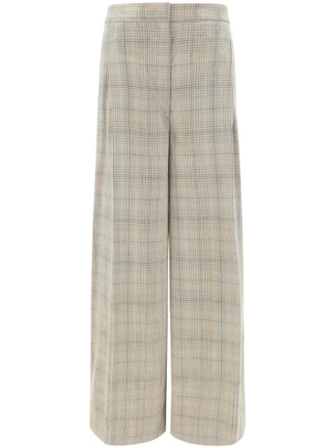 Lardini checked trousers