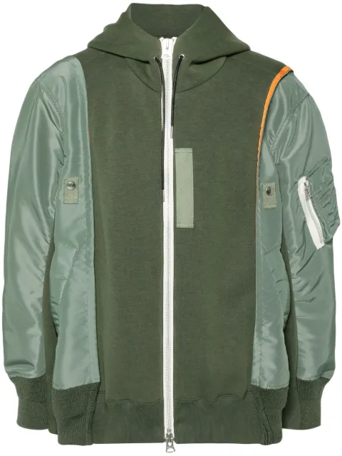 sacai hoodie de sarga