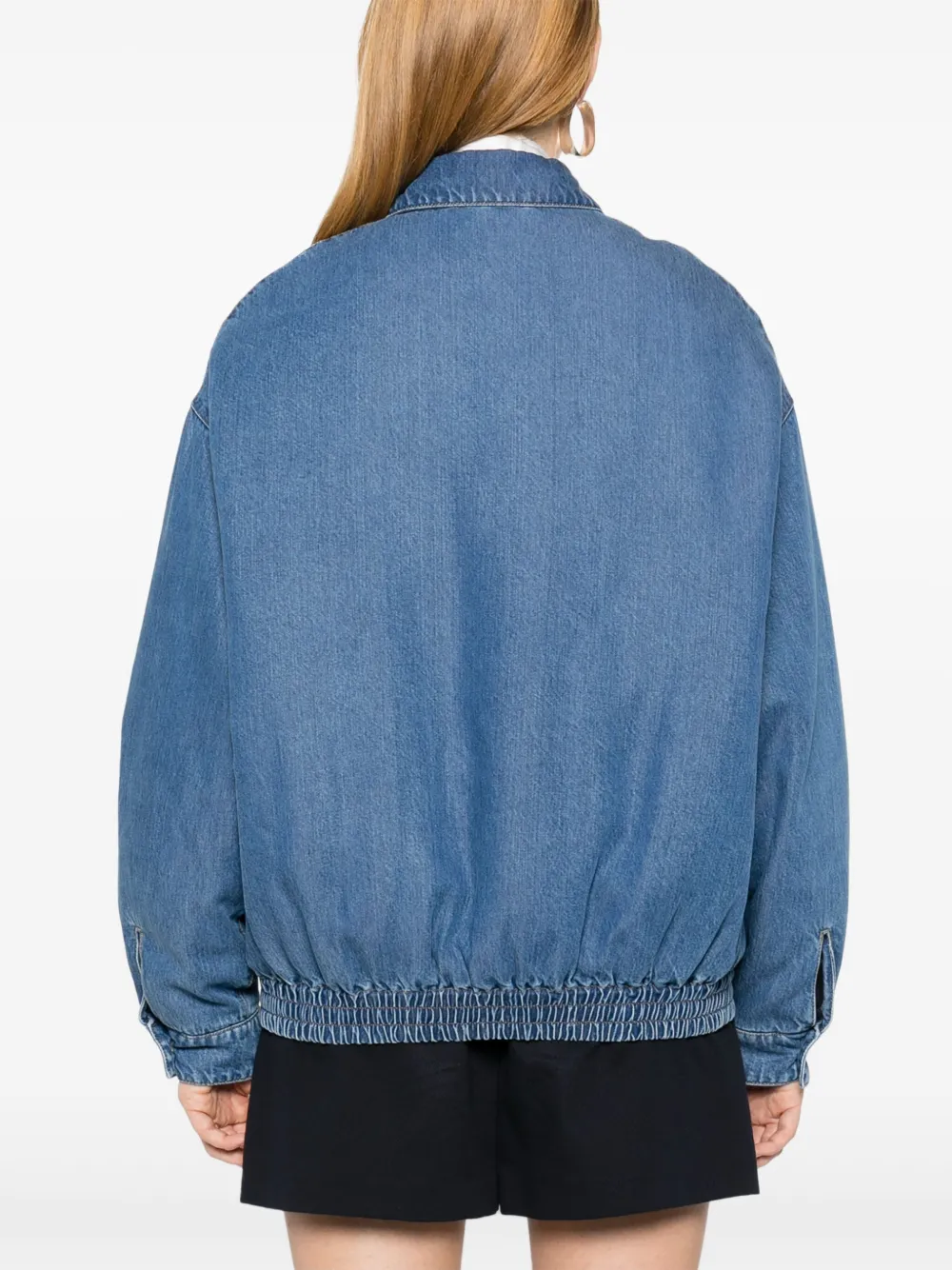 Miu Jack met geborduurd logo Blauw