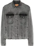 MM6 Maison Margiela single-stitch logo jacket - Black