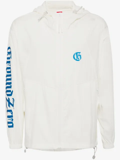 Ground Zero chamarra ligera con logo estampado