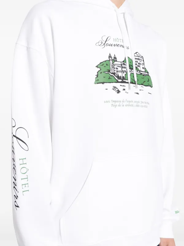 A.P.C. Hôtel JJJJound Hoodie | White | FARFETCH AU
