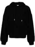 Off-White logo print hoodie - Black