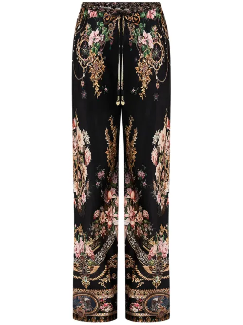 Pantalon à imprimé graphique - Camilla - Modalova