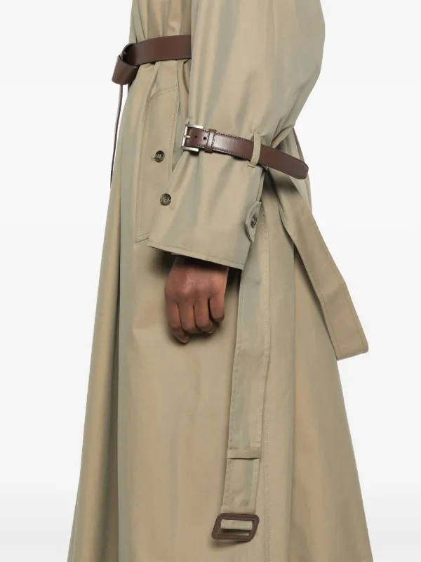 PRADA トレンチコート Prada トレンチコート | グリーン | FARFETCH JP