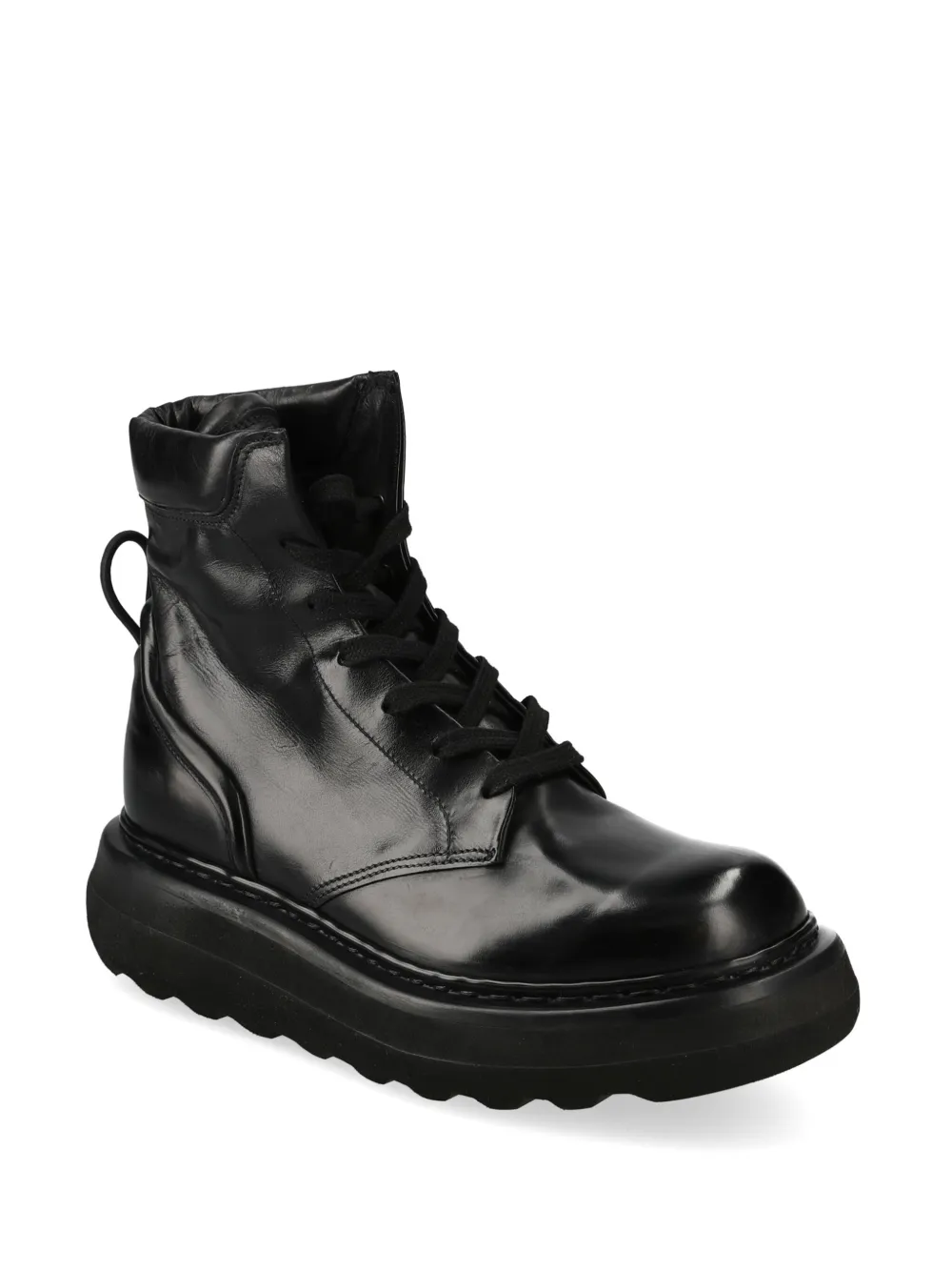 Premiata M6871A combat boots Black