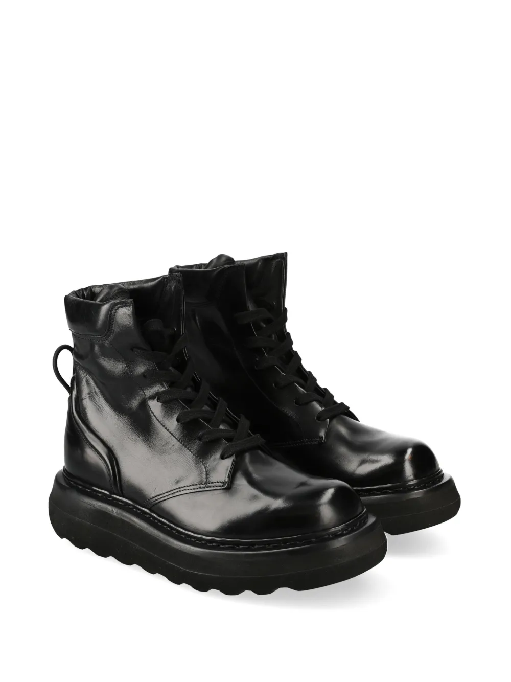 Premiata M6871A combat boots Black