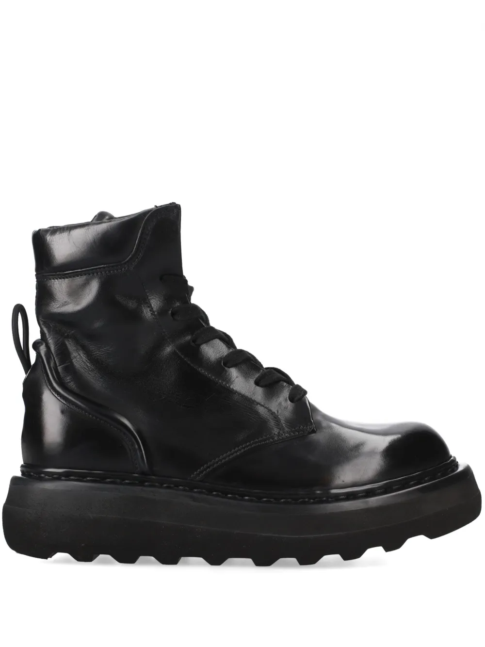 Premiata M6871A combat boots Black