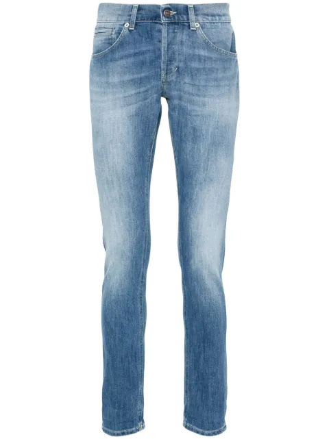 DONDUP straight-leg stonewashed jeans 