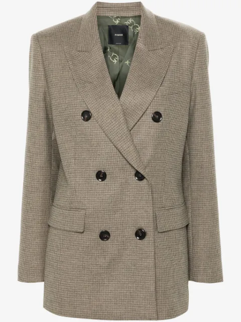 PINKO check-pattern blazer