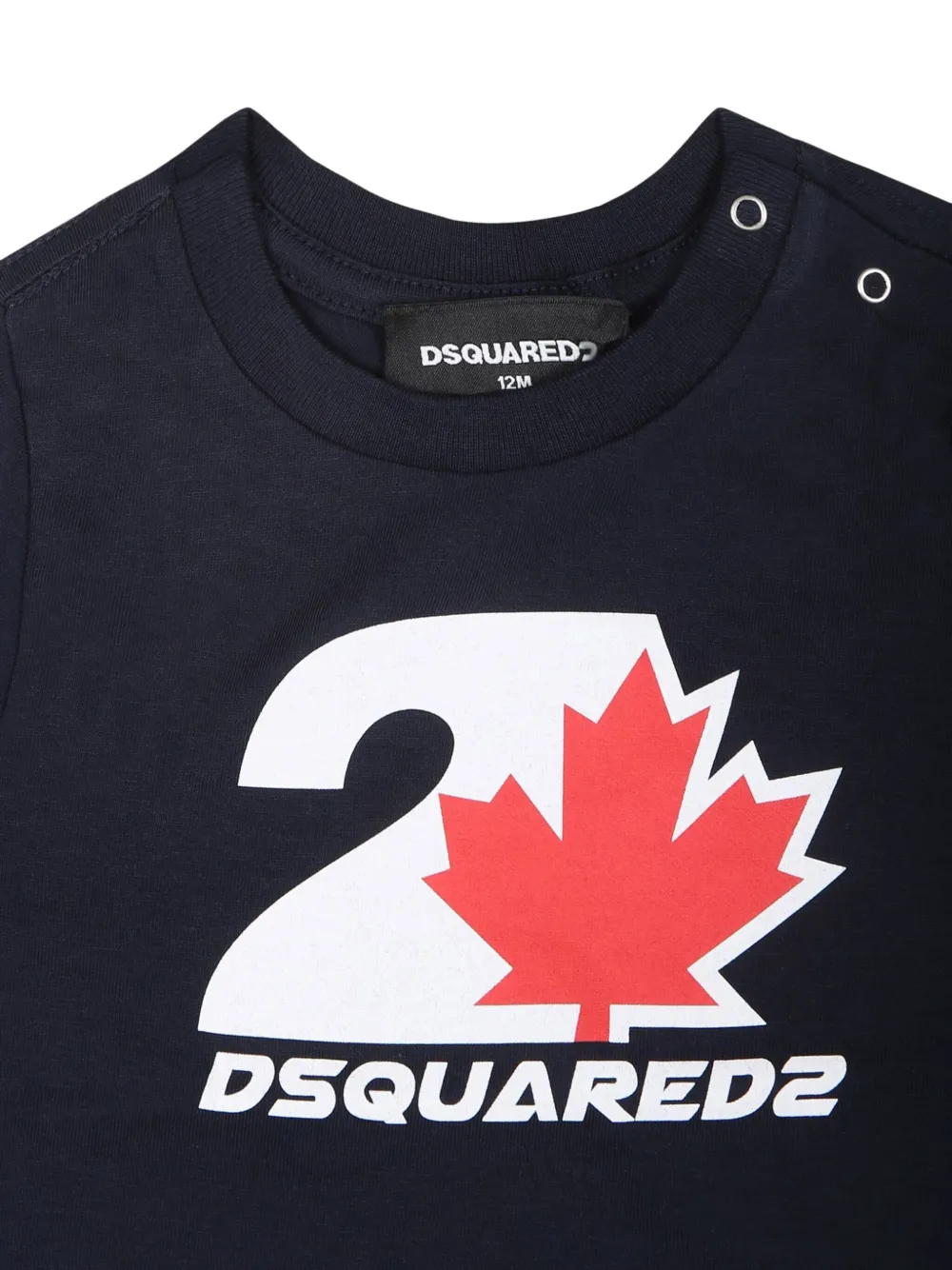 Dsquared2 Logo-print T-shirt In Blue