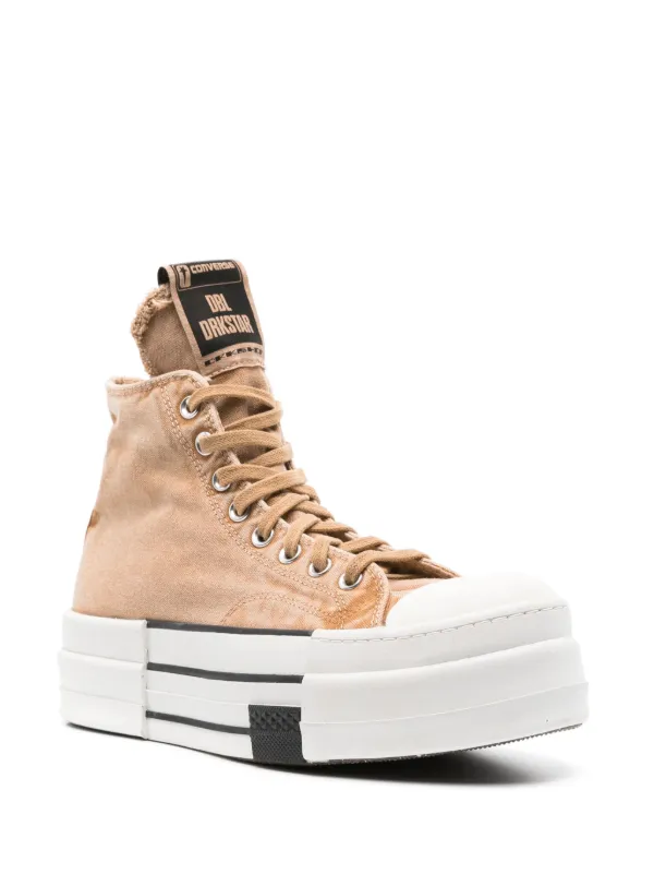 Rick Owens DRKSHDW x Converse DRKSTR Chuck 70 Sneakers | Neutrals 