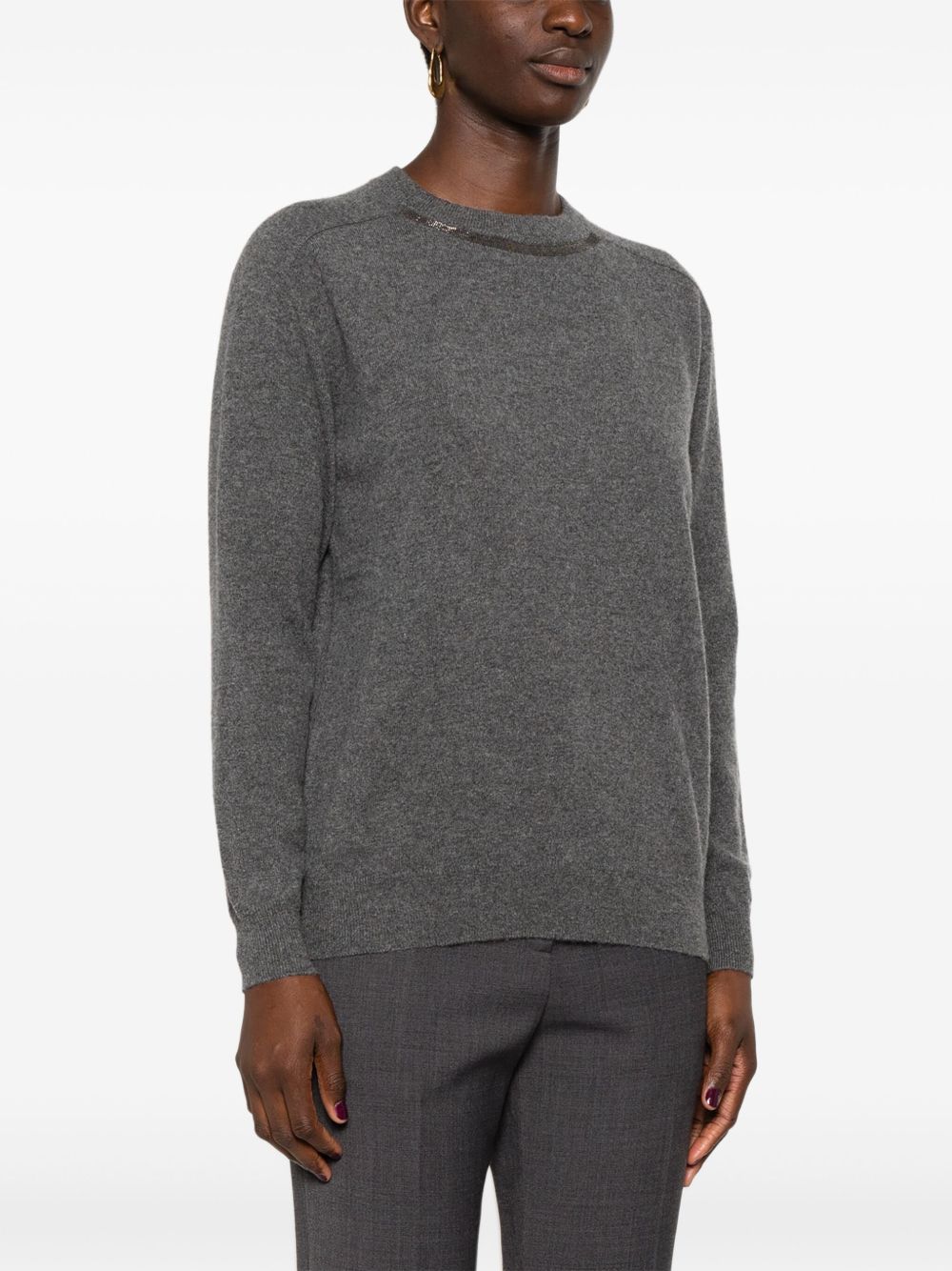 Brunello Cucinelli Monili-detail jumper Women