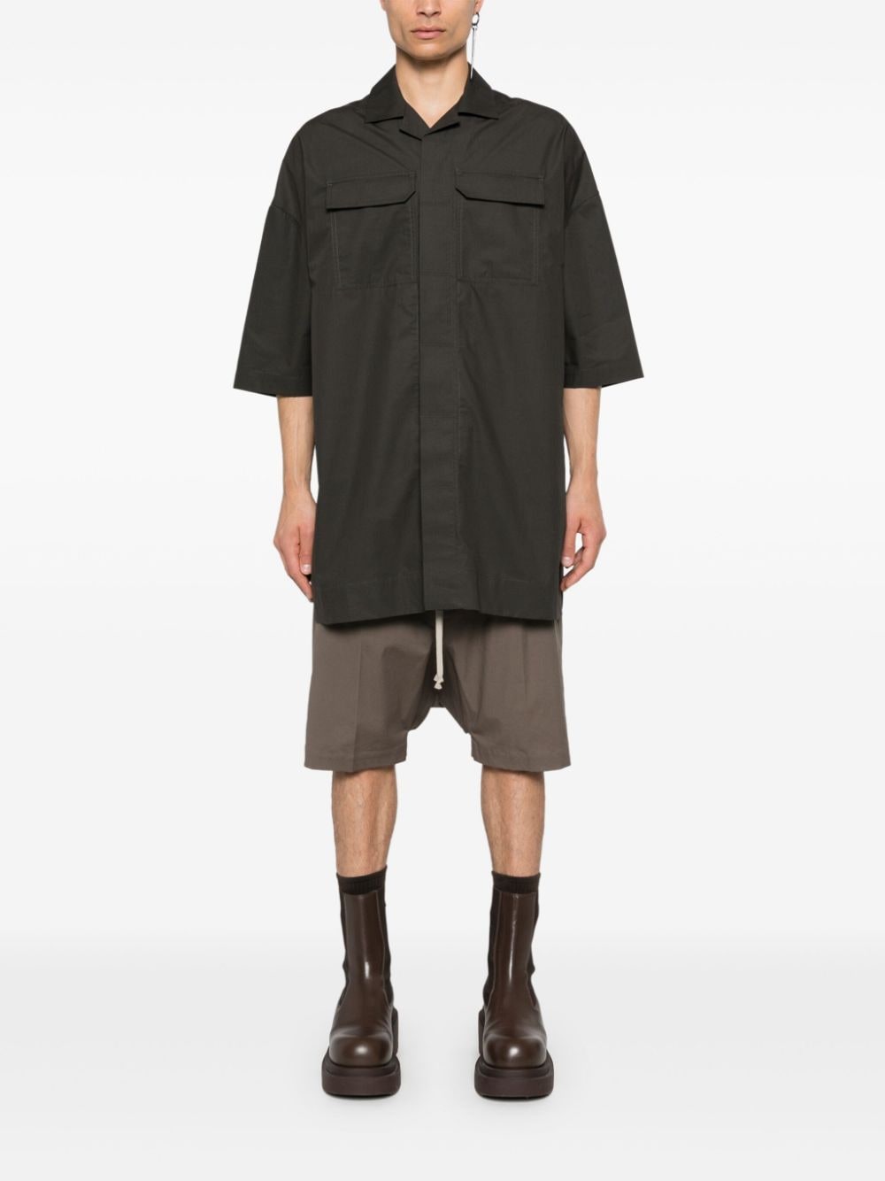 Rick Owens Magnum Tommy shirt - Grijs