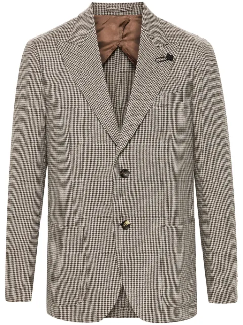 Lardini houndstooth blazer