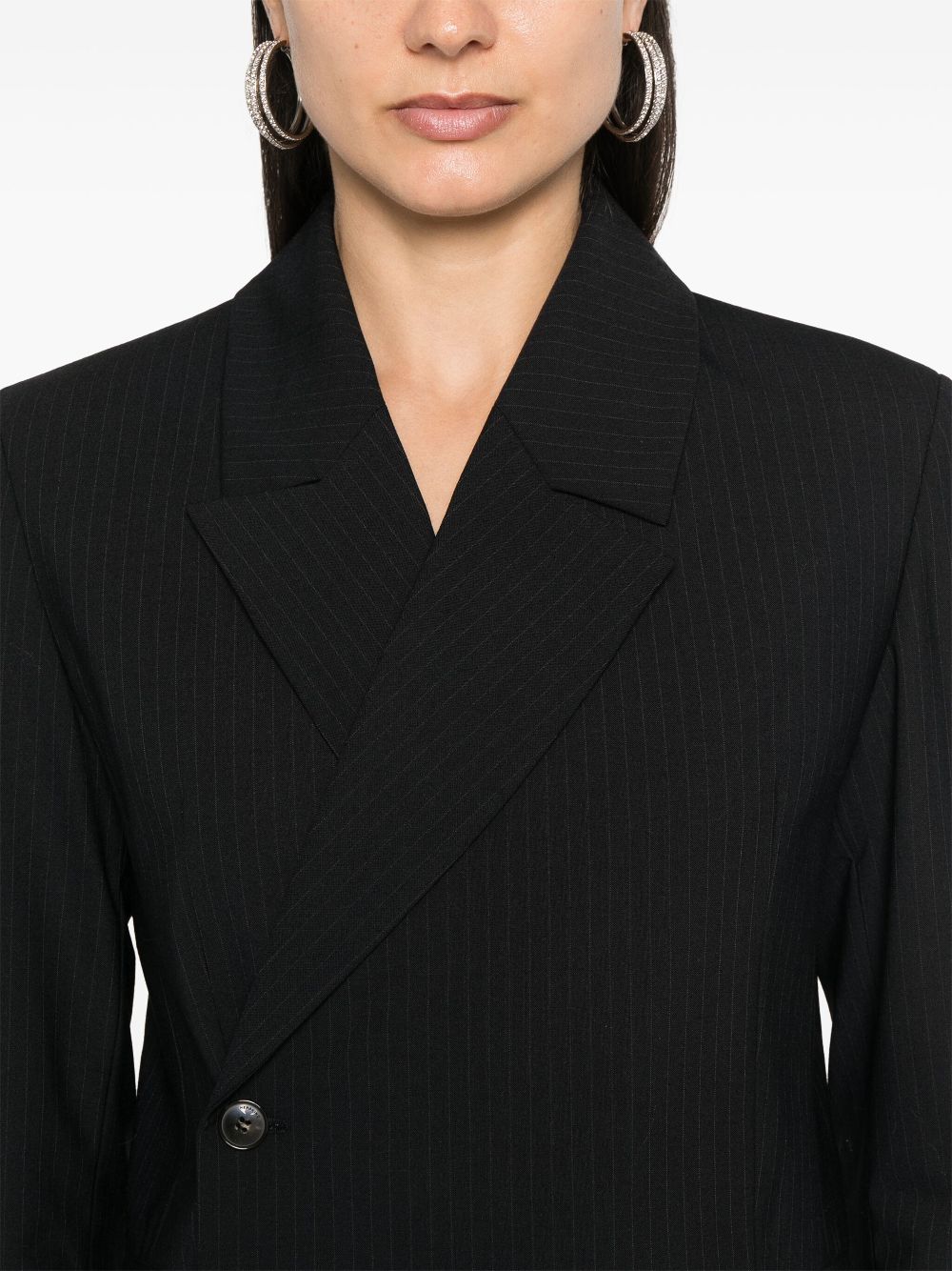 Tagliatore double-breasted pinstripe blazer Women