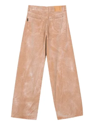 デニム・ジーパン Haikure Wide-Leg Corduroy Jeans With Classic Five-Pocket Haikure Wide-Leg Corduroy With Classic Five-Pocket Design