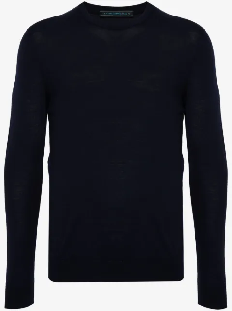 Kiton suéter con cuello redondo