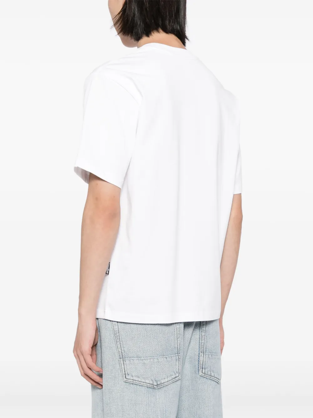 Ground Zero Katoenen T-shirt met logoprint Wit