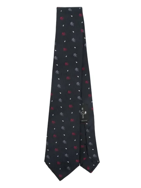 ETRO jacquard silk tie