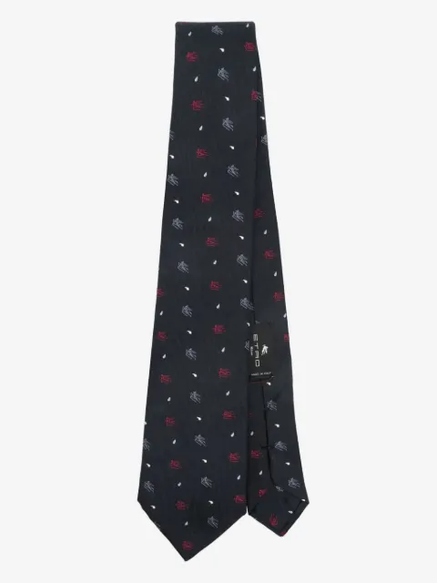 ETRO jacquard silk tie