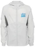 Ground Zero logo-print lightweight jacket - Grey