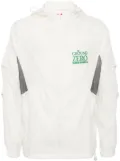 Ground Zero logo-print lightweight jacket - White