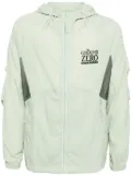 Ground Zero logo-print lightweight jacket - Green