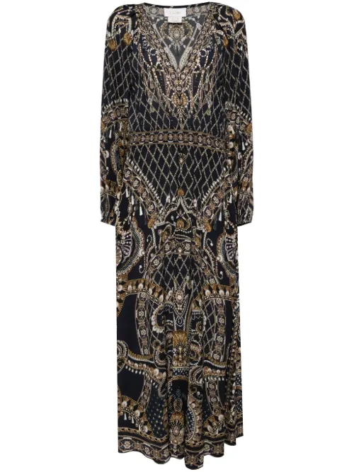 Robe Raglan à taille froncée - Camilla - Modalova