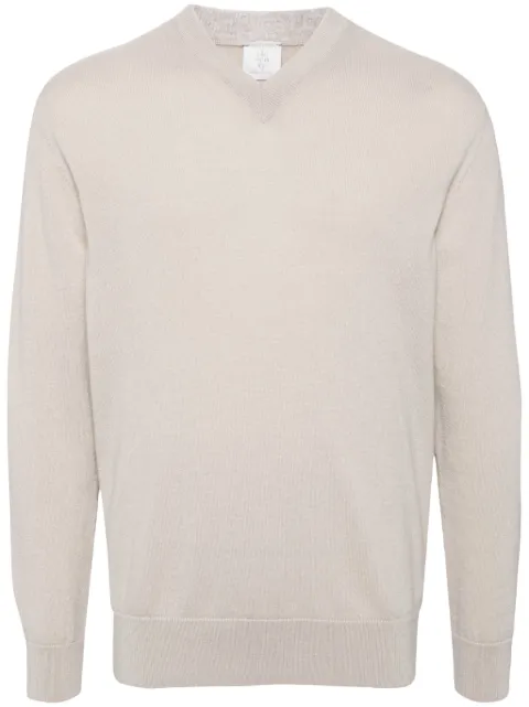 Eleventy cashmere V-neck sweater