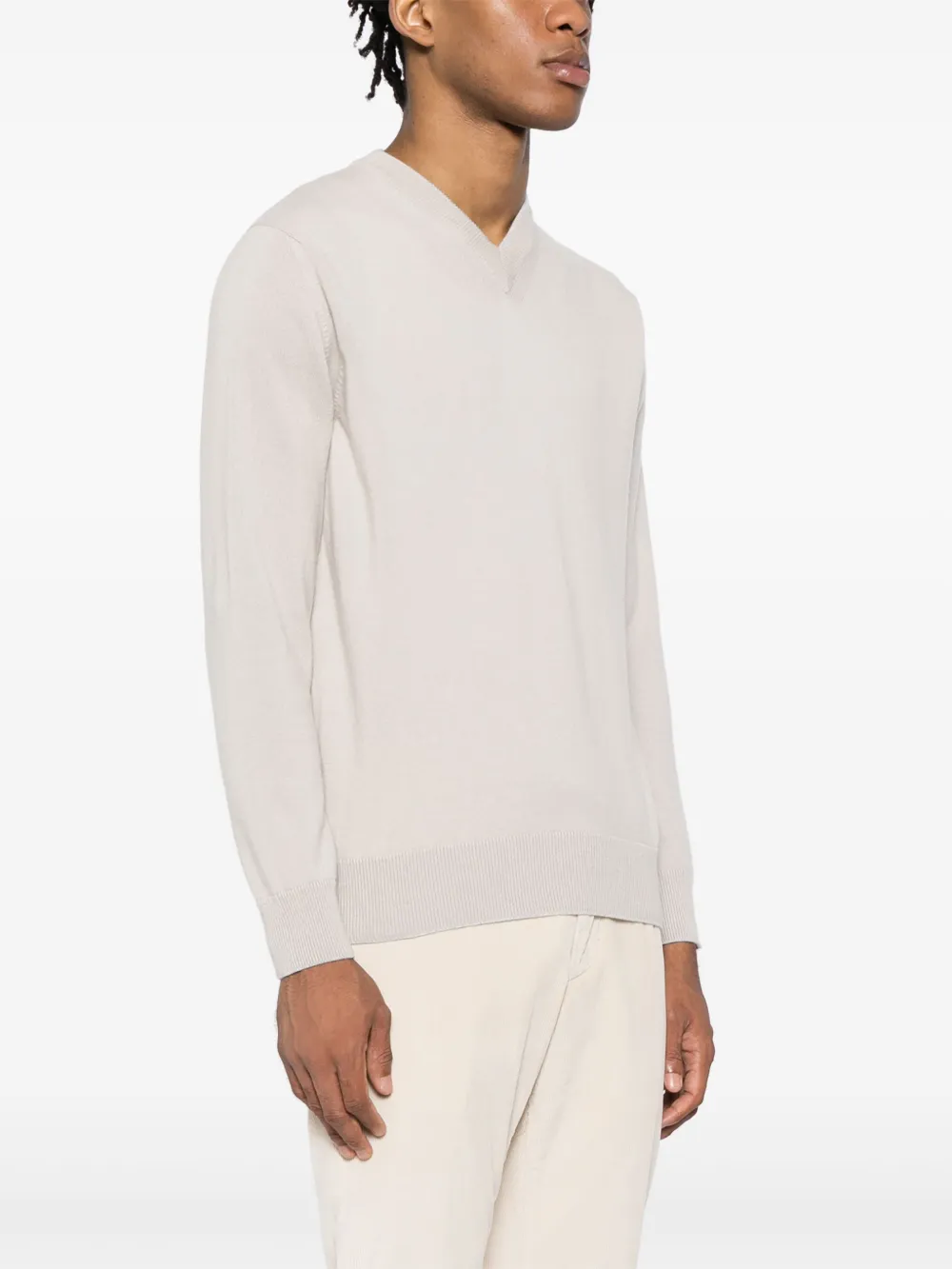 ELEVENTY CASHMERE V-NECK SWEATER