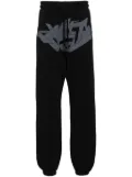 Marcelo Burlon County of Milan graphic print pants - Black