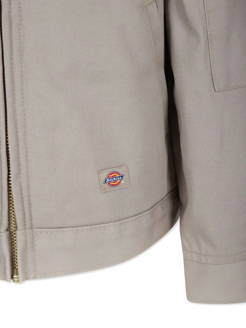 DICKIES Bomberjack met logo Beige