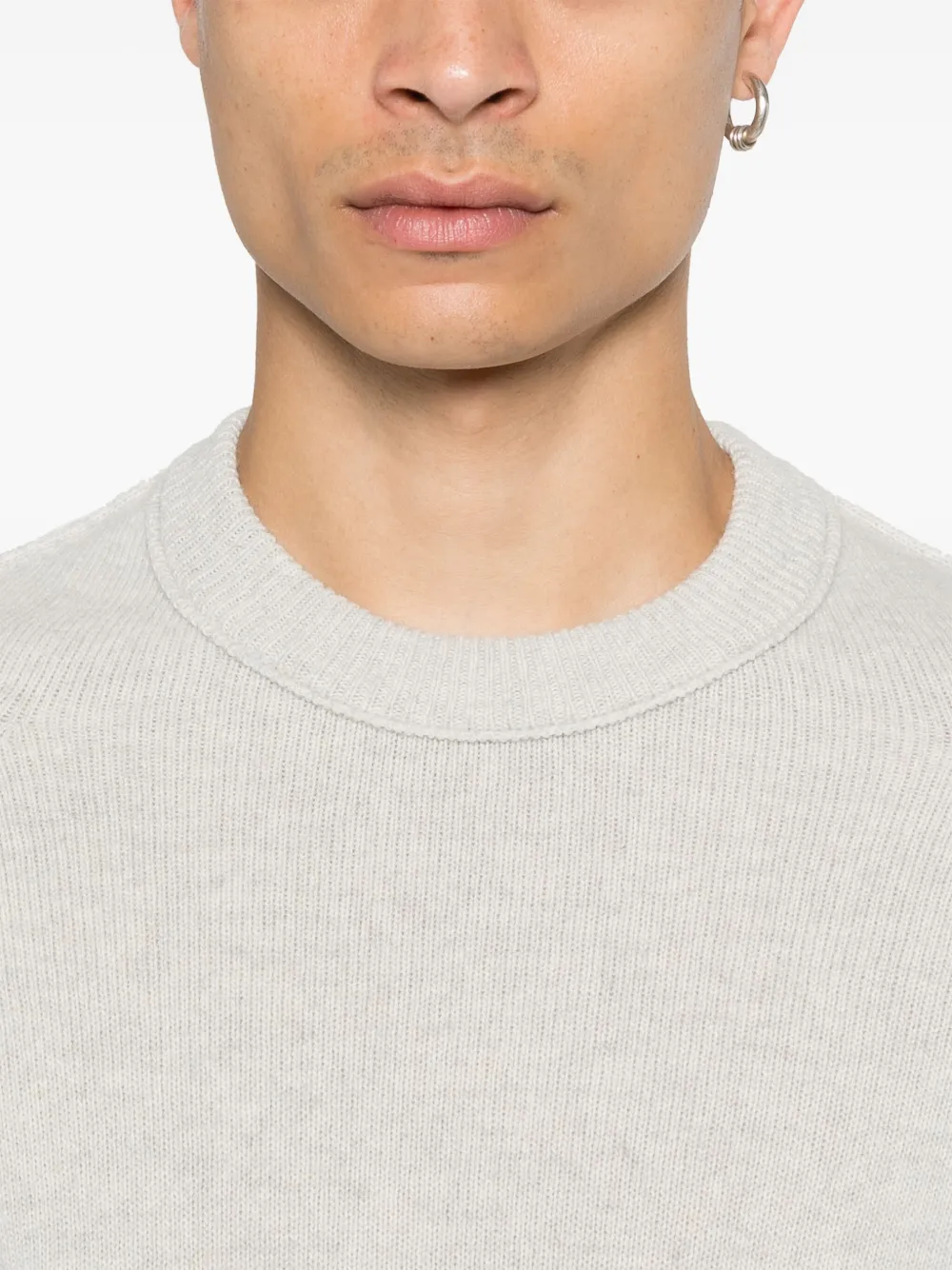 C.P. Company Trui met Lens-detail Grijs